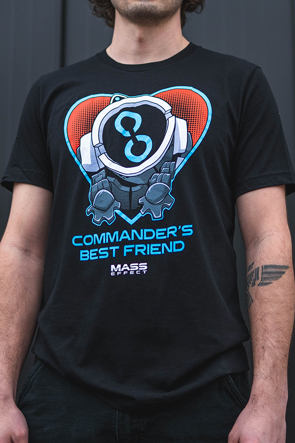 Maglietta Miglior Amico del Comandante di Mass Effect