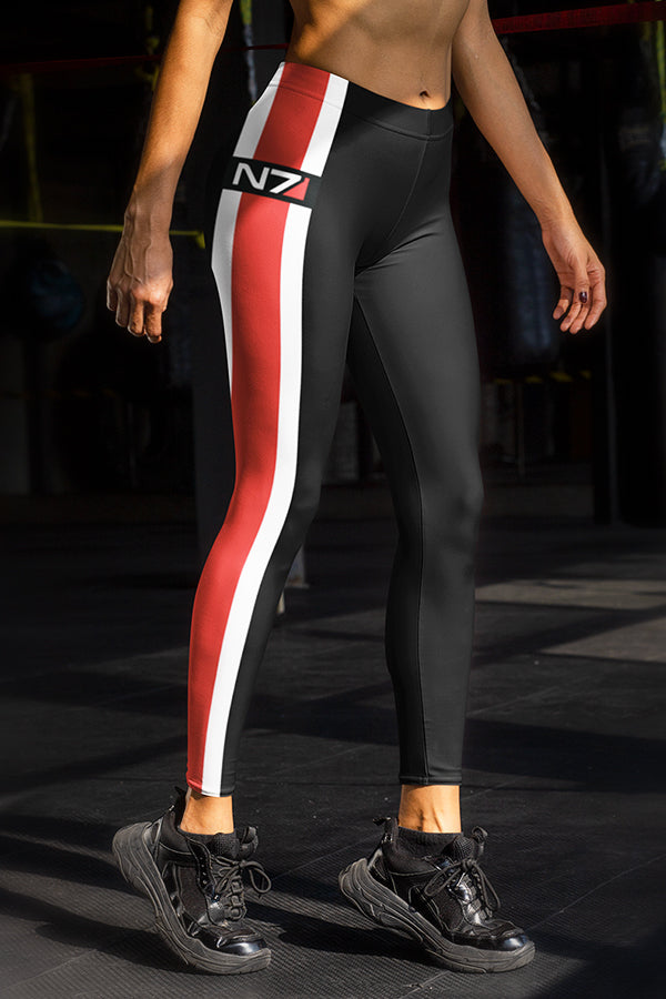 Mass Effect N7 Stripe Leggings