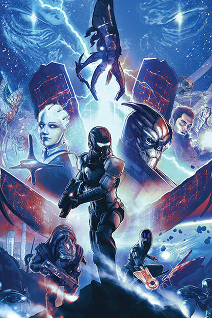 Mass Effect: Legendary Trilogy Lithograph