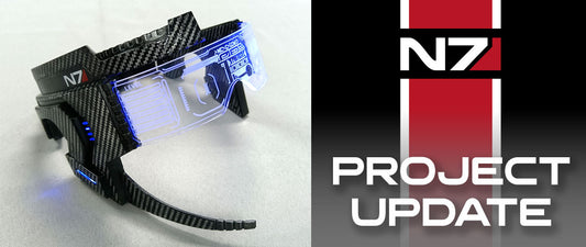 Mass Effect N7 Sentry Interface Replica Production Update