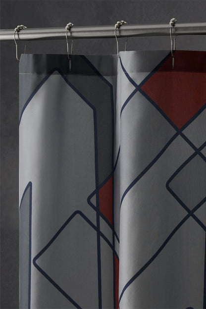 Mass Effect N7 Overlay Shower Curtain