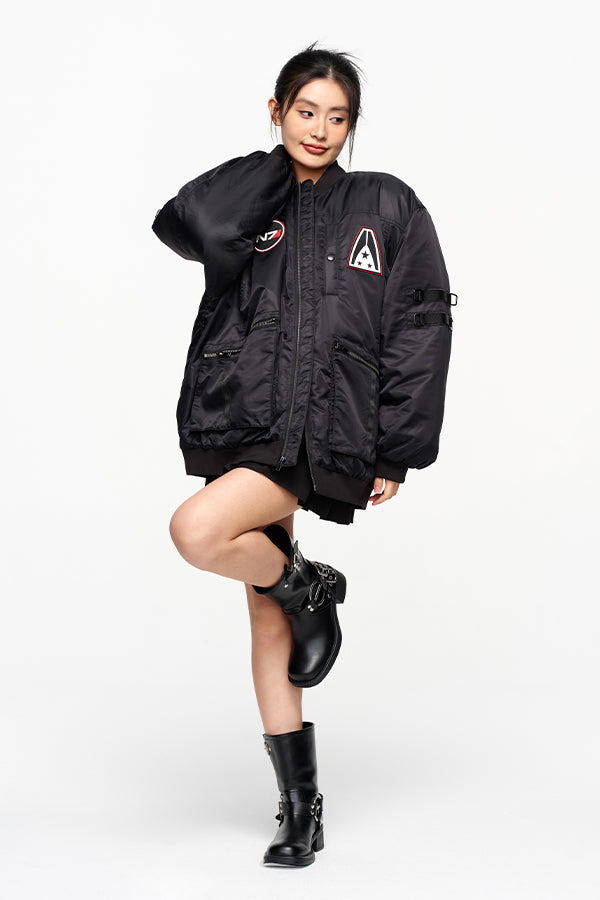 Giacca unisex bomber oversize N7 di Mass Effect