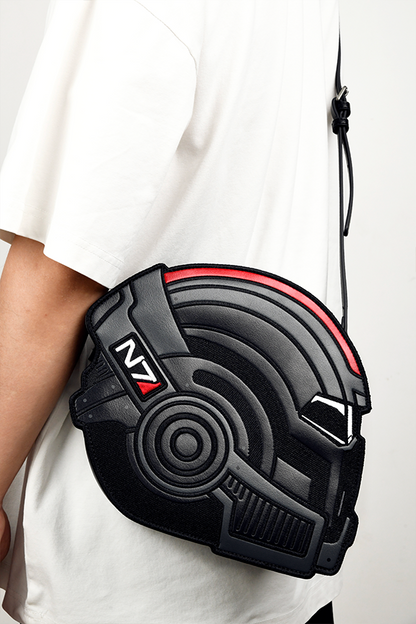 Mass Effect N7 Helm Crossbody Tasche