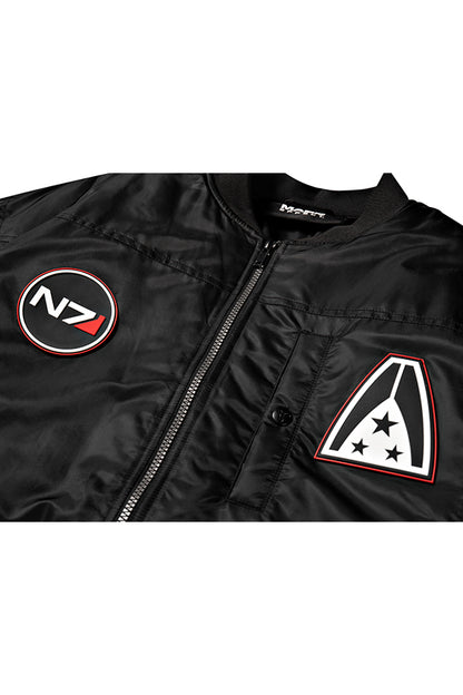 Giacca unisex bomber oversize N7 di Mass Effect