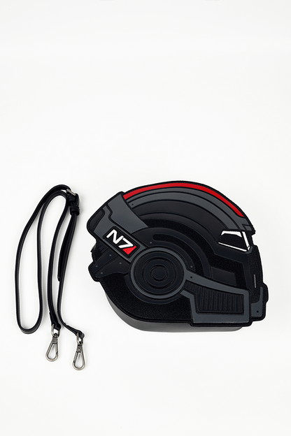 Mass Effect N7 Helm Crossbody Tasche