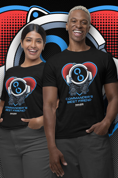 T-shirt Meilleur Ami du Commandant de Mass Effect