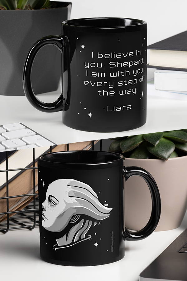 Mug Mass Effect Liara Quote