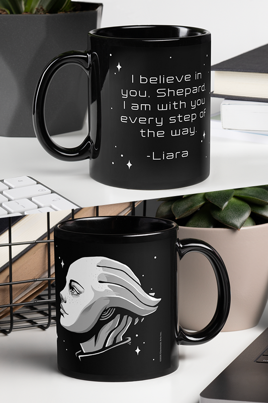 Mass Effect Liara Quote Mug