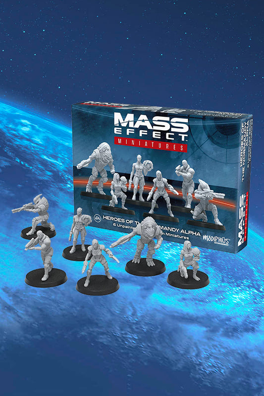 Mass Effect Miniatures Héros de Normandie Alpha