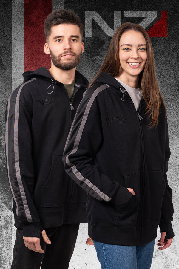 Mass Effect N7 Spectre Stealth Hoodie S