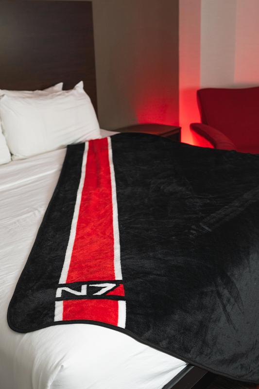 Mass Effect Team Throw Blanket