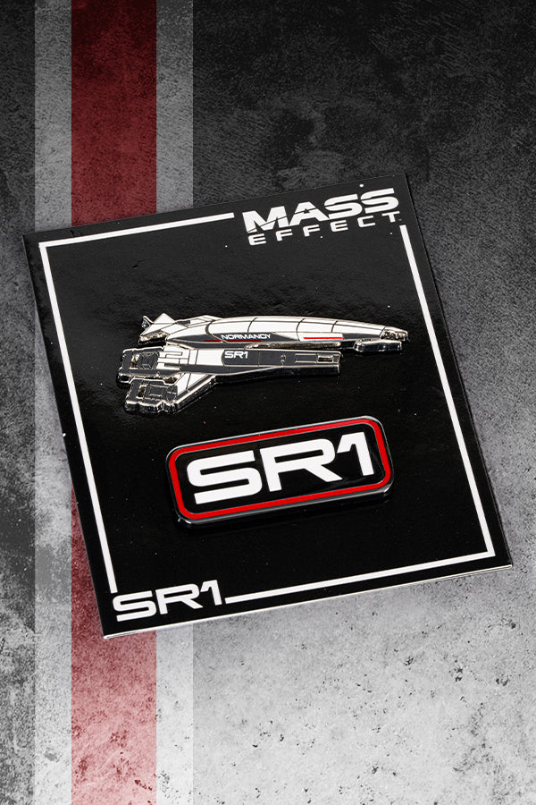 Juego de pins Mass Effect Normandy SR-1