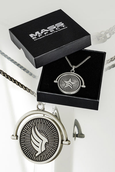 Mass Effect Renegade Paragon Flip Necklace – Official BioWare Gear