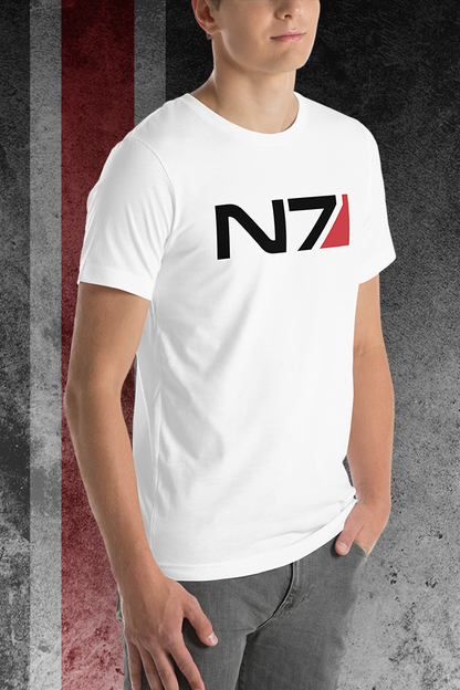 Camiseta invertida Mass Effect N7