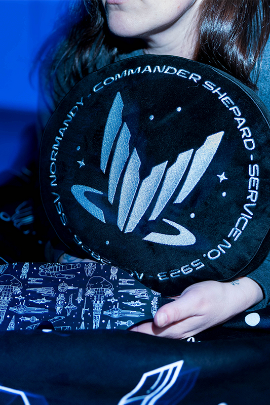 Mass Effect Team Throw Blanket