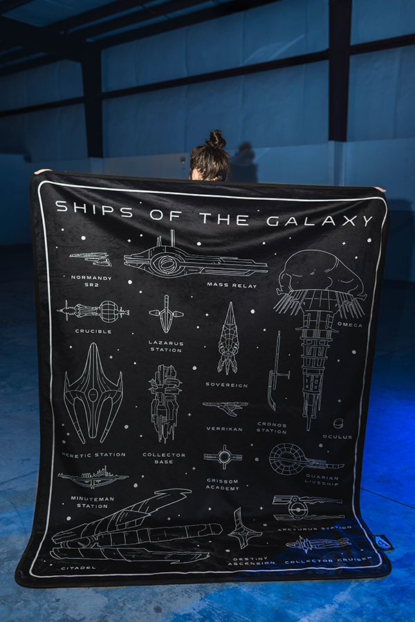 Pacchetto coccole "Navi della Galassia" di Mass Effect