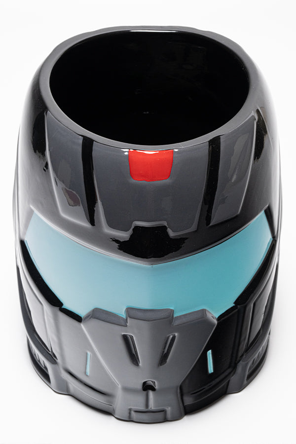 Mass Effect Maceta de cerámica con casco N7