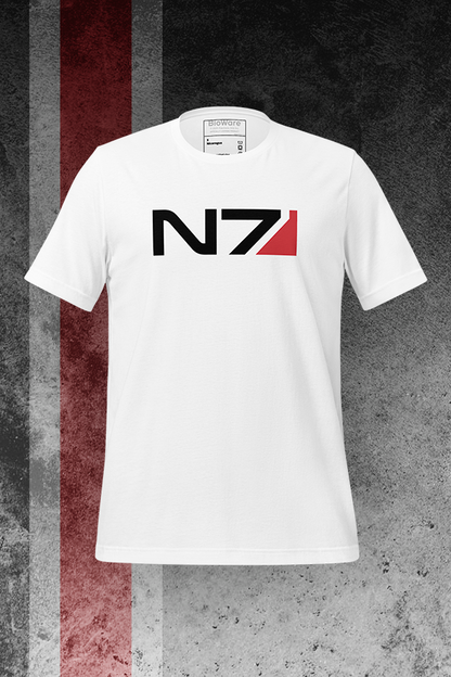 Camiseta invertida Mass Effect N7