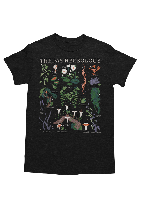 Dragon Age Thedas Herbology T-Shirt