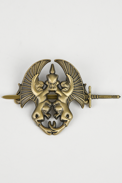 Ensemble cape et broche Dragon Age Tale of a Grey Warden