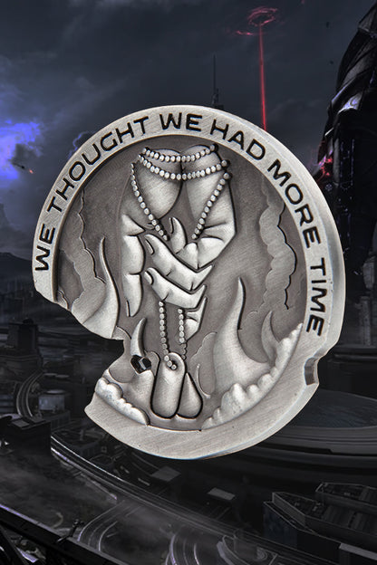 Mass Effect The Fall of Earth Challenge Coin