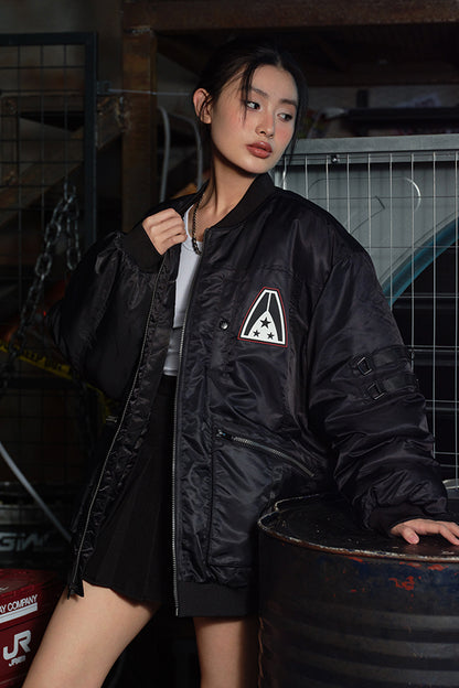 Giacca unisex bomber oversize N7 di Mass Effect