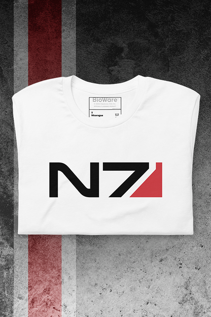Camiseta invertida Mass Effect N7