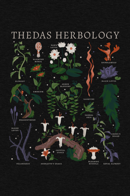 Dragon Age Thedas Herbology T-Shirt