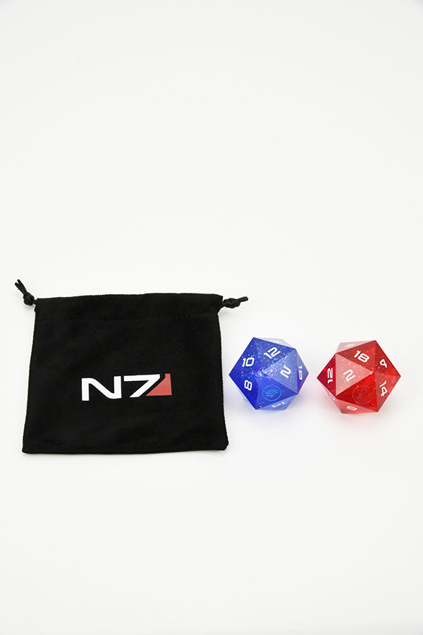 Mass Effect Galaxy Initiative Übergröße D20 Set