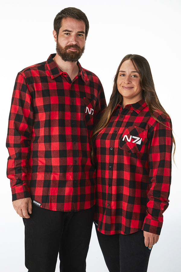 Mass Effect N7 Flanelle