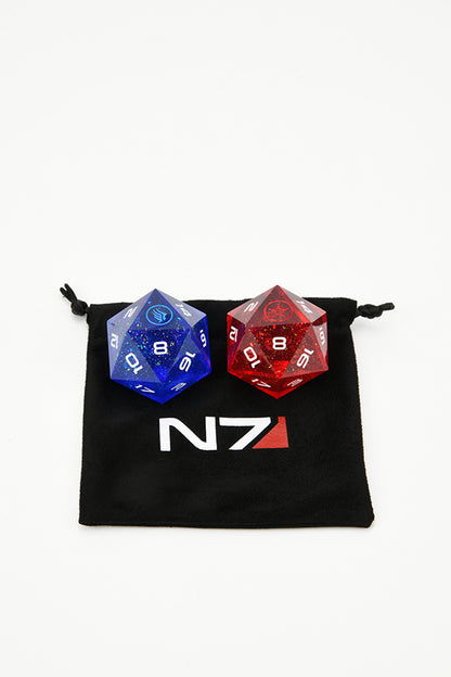 Mass Effect Galaxy Initiative Übergröße D20 Set