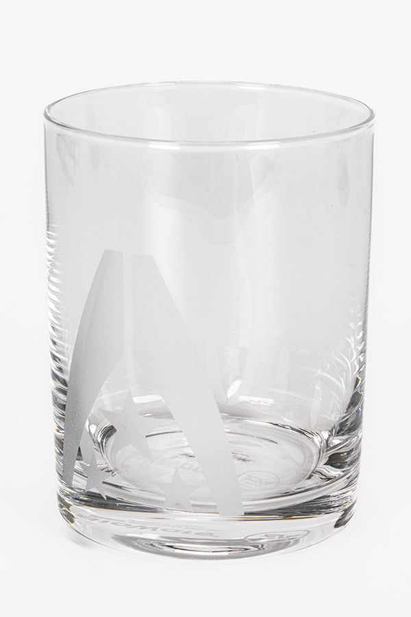 Mass Effect Whiskey Rocks Glass With Coaster Set Official Bioware Gear Store