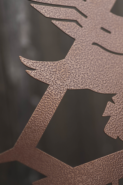 Dragon Age - Cigno acciottolato - Arte da parete in metallo