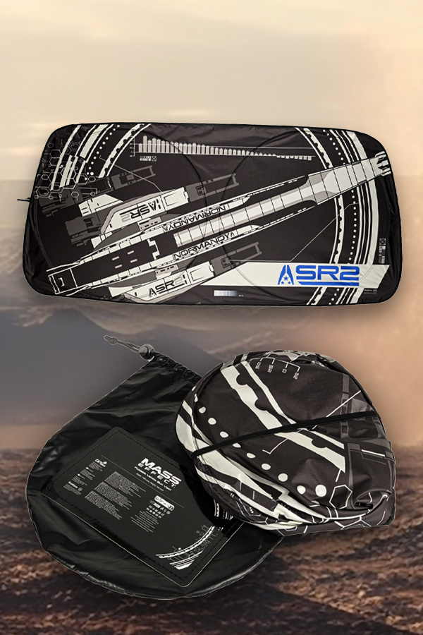 Mass Effect SR2 Foldable Vehicle Sun Visor