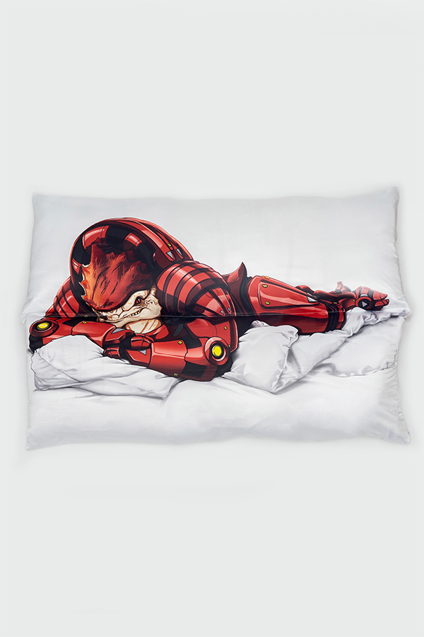 Mass Effect Wrex Double-Wide Body Pillow