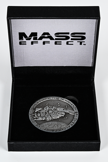 Moneta sfida dell'attacco dei collezionisti di Mass Effect