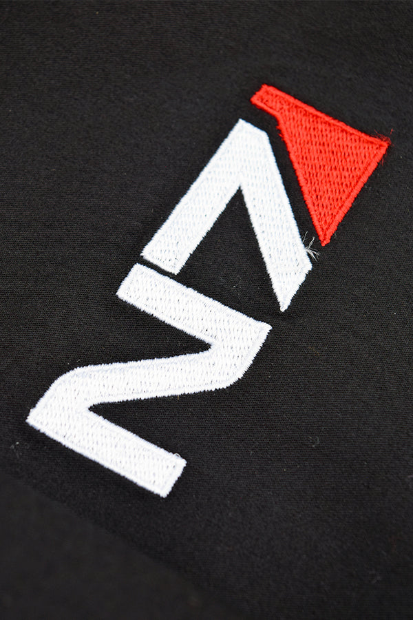 Mass Effect N7 Stripe Button Up Shirt – Official BioWare Gear Store