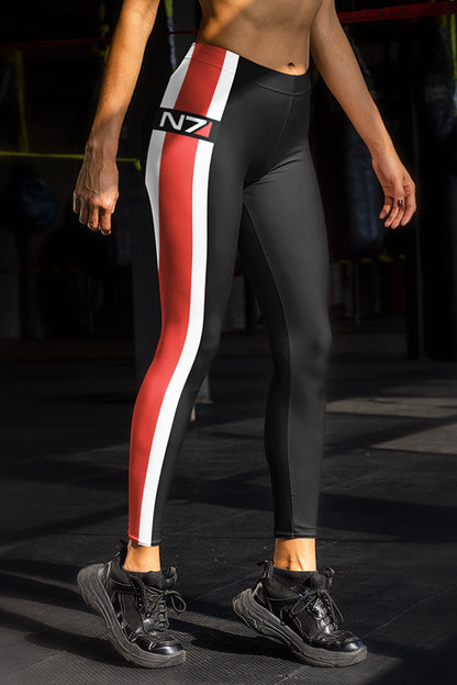 Mass Effect N7 Stripe Leggings – Official BioWare Gear Store