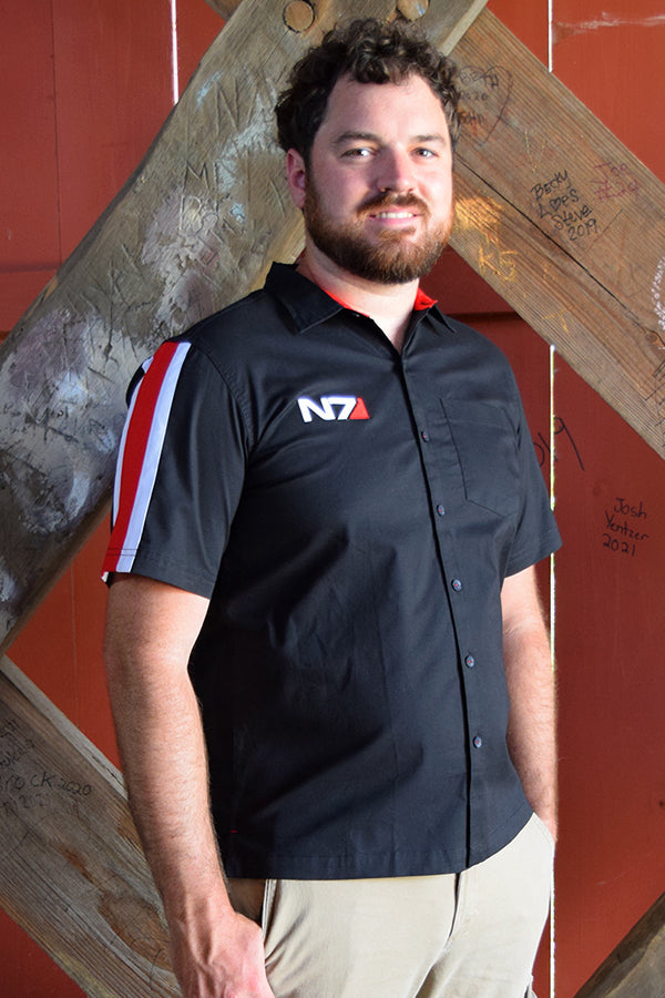 N7 Stripe Button Up Shirt