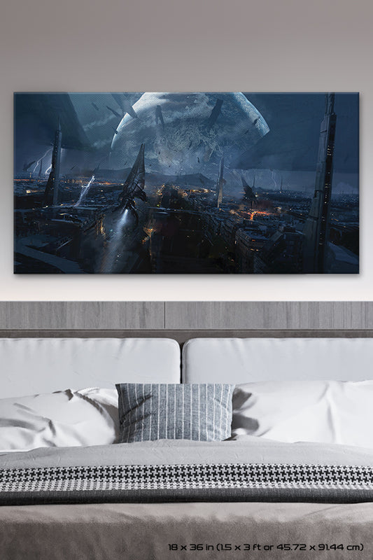 Mass Effect Citadel Battle Canvas