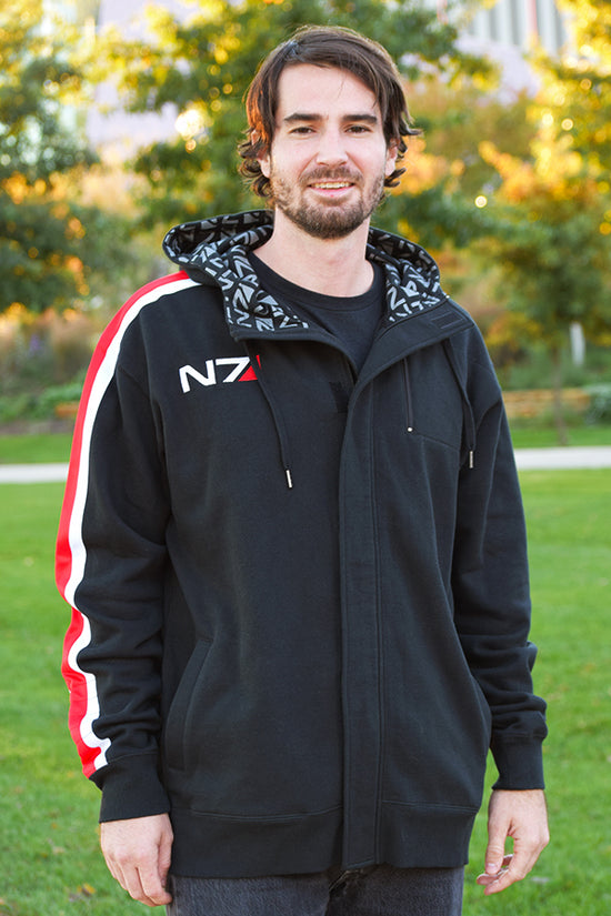 Mass effect hoodie bioware Clearance