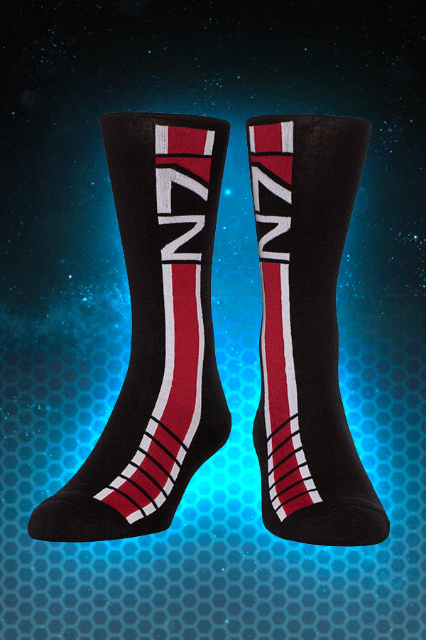 N7 Stripe Crew Socks