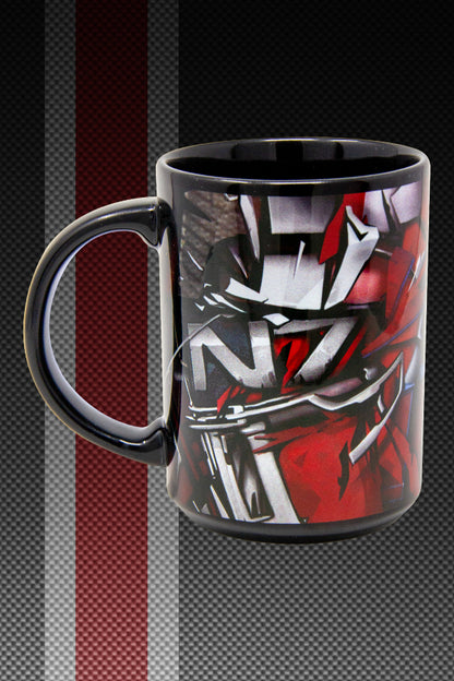 Mass Effect N7 Stripe Coffee Mug