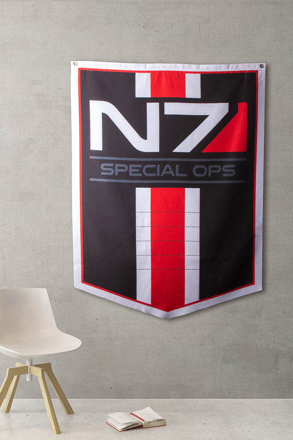 Mass Effect N7 Special Ops Team Banner – Official BioWare Gear Store