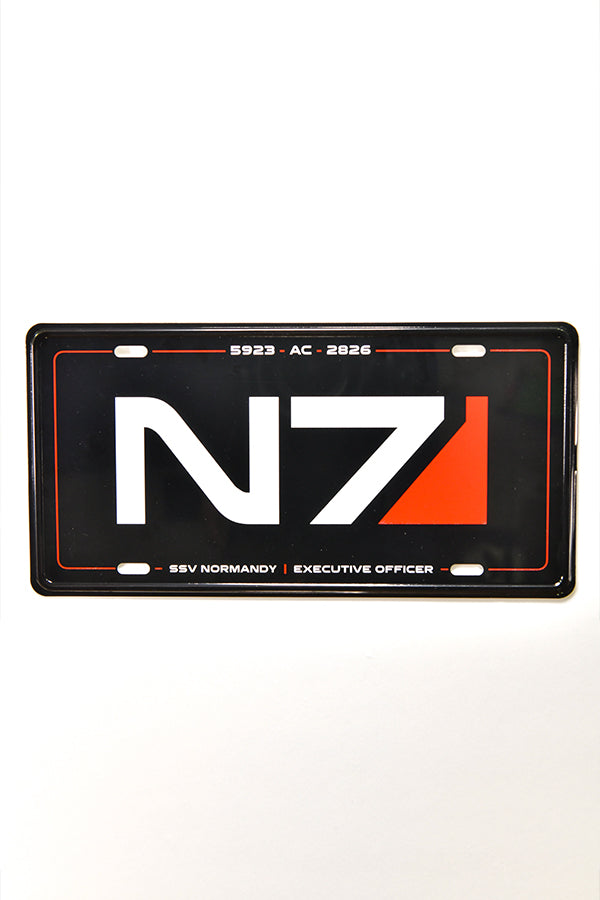 N7 License Plate