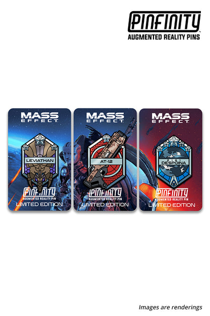 Mass Effect Leviathan AR Pin Set