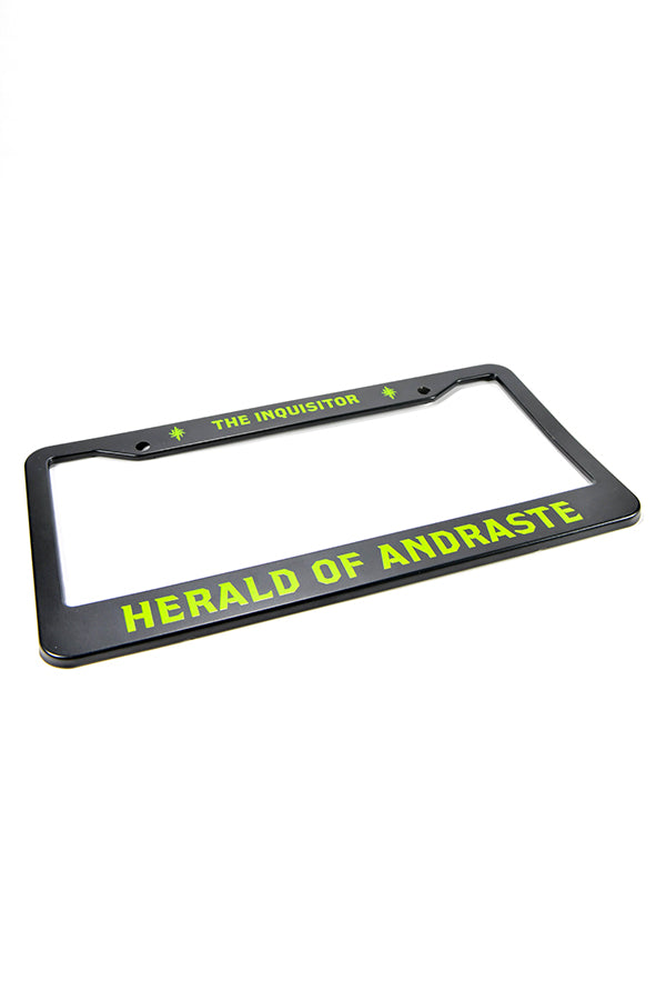 The Inquisitor License Plate Frame