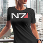 Maglietta con logo N7