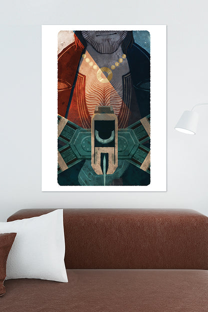 Dragon Age: Varric “The Lover” Tarot Lithograph