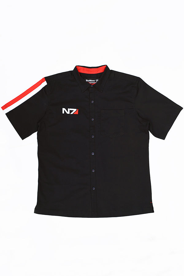 N7 Stripe Button Up Shirt